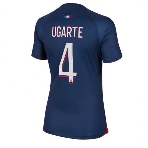 Ženski Nogometni dresi Paris Saint-Germain Manuel Ugarte #4 Domači 2023-24 Kratek Rokav